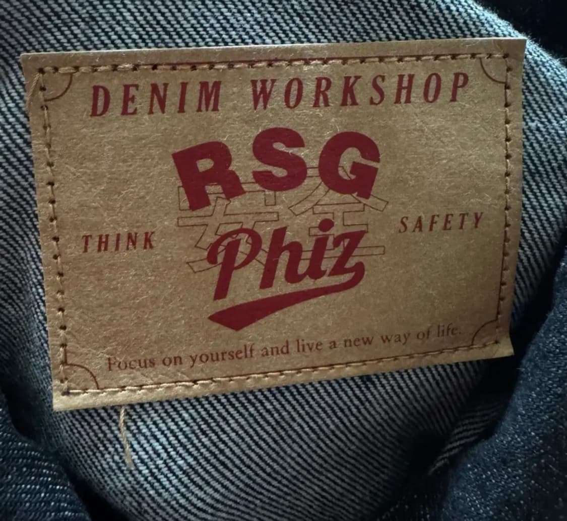 헤지스/RSG Phiz/ 블랙 데님자켓3 상품이미지4