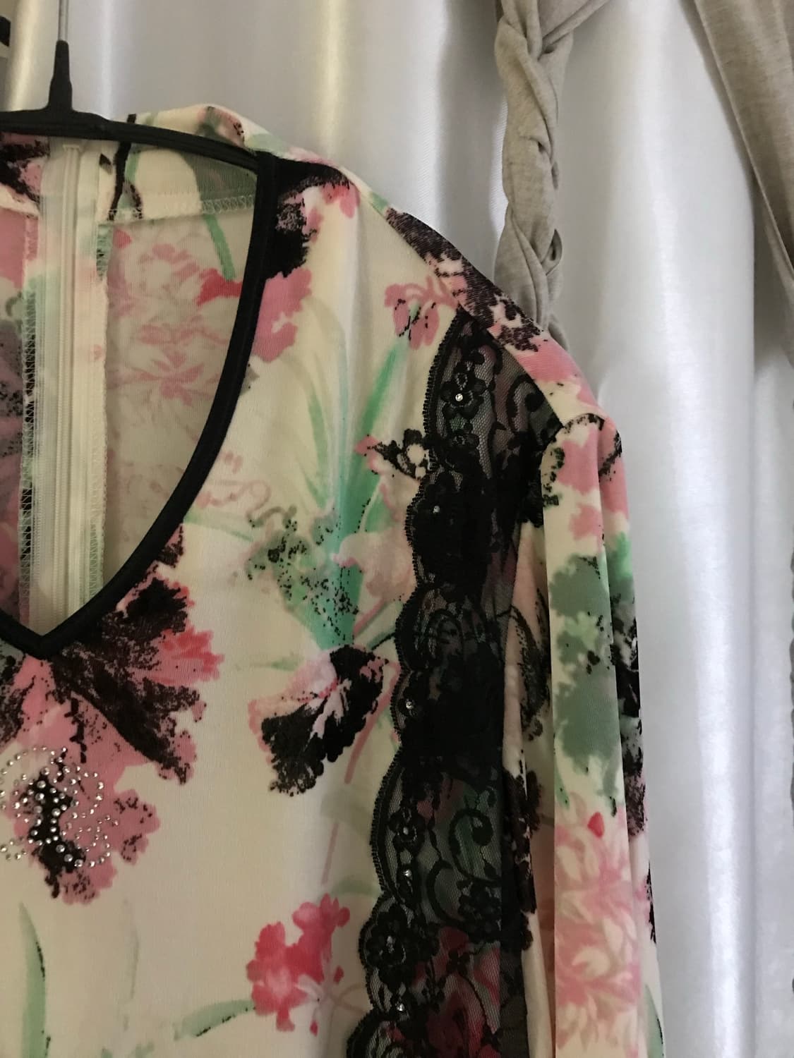 vintage pattern top 상품이미지7