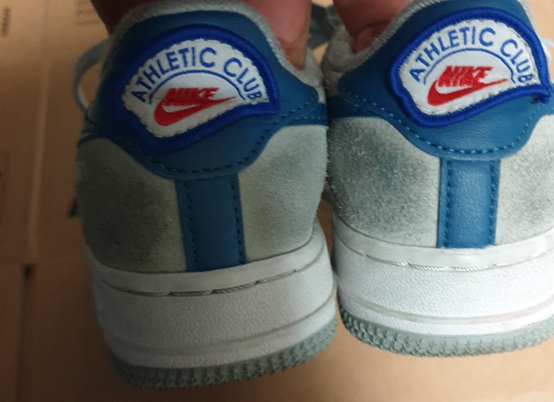 나이키 에어포스1 애슬레틱 스모크 그레이 마리나 스니커즈 (225) 상품이미지4