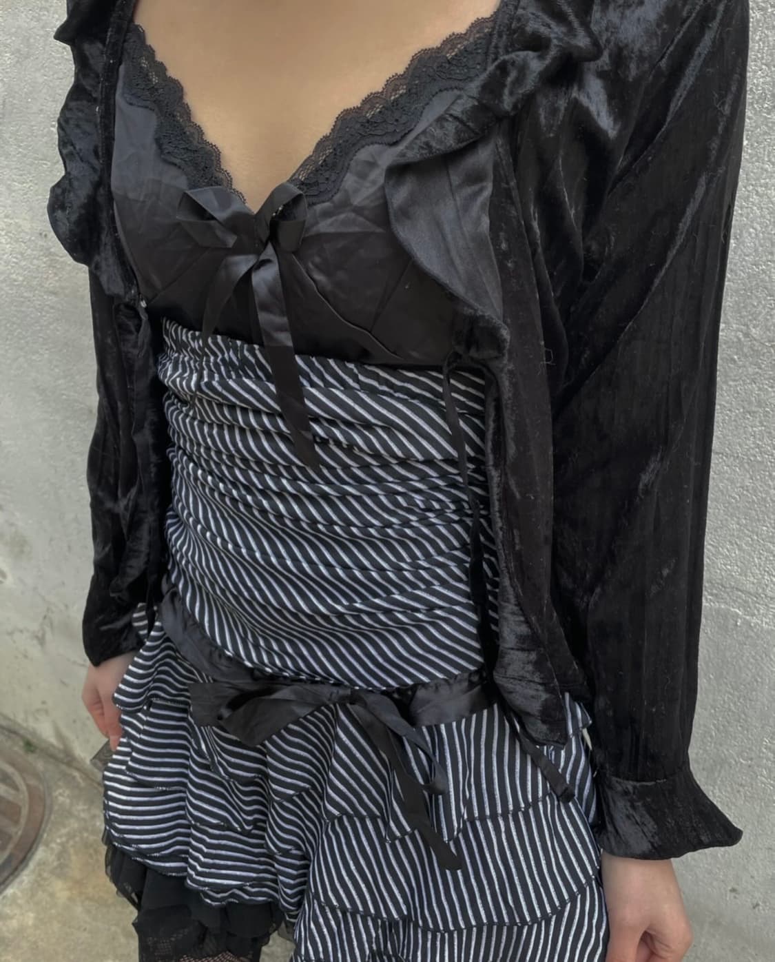 [Ketohouse] Gothic gyaru ribbon set 상품이미지4