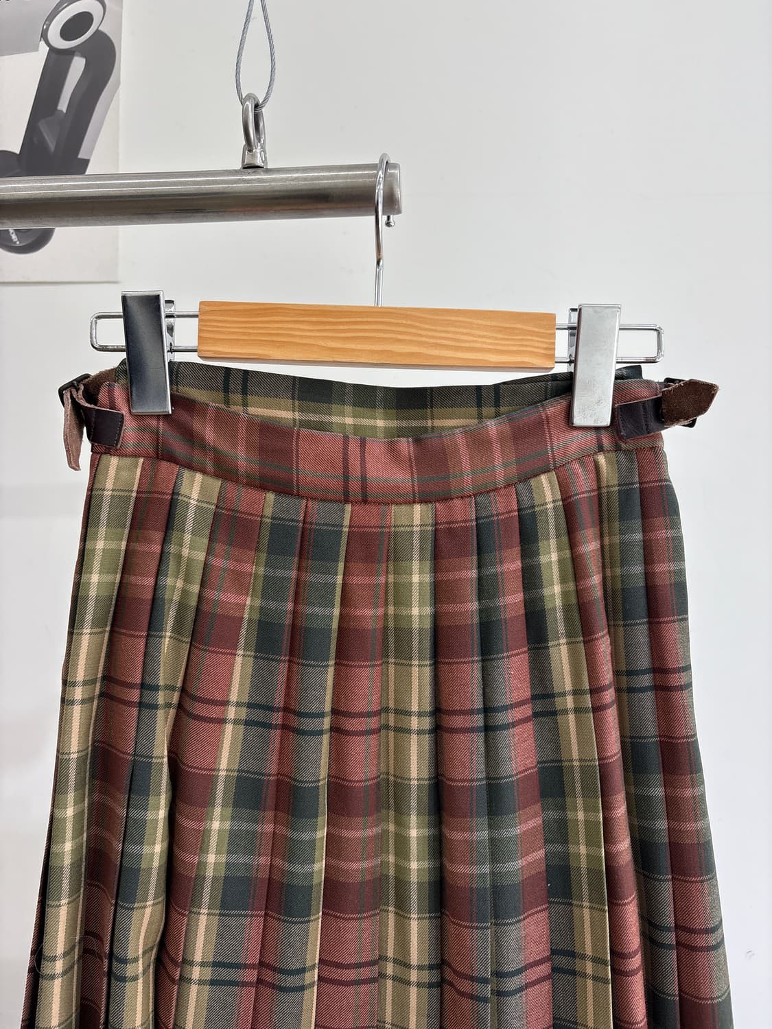 LAURA ASHLEY (Made in Japan) 체크스커트 상품이미지2