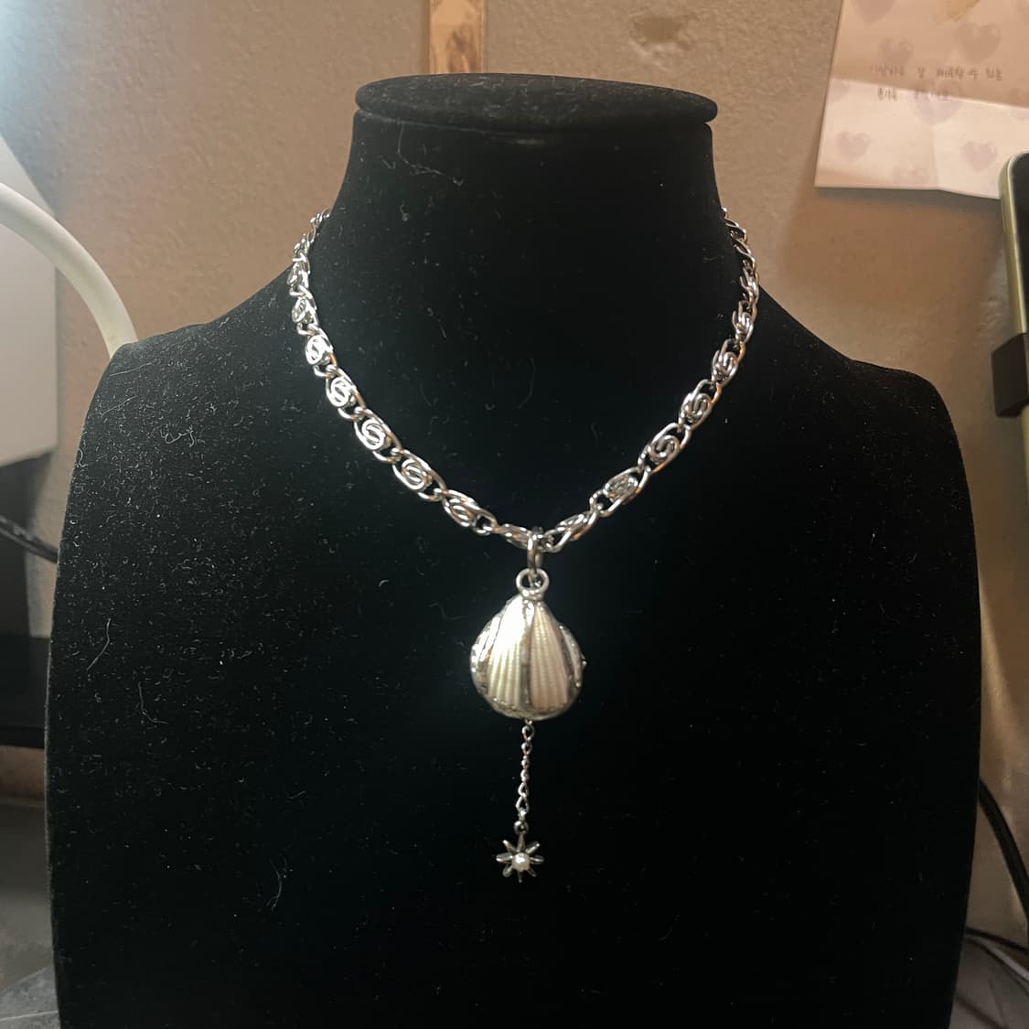 베키 어비스 스톤 드롭 목걸이 상품이미지3