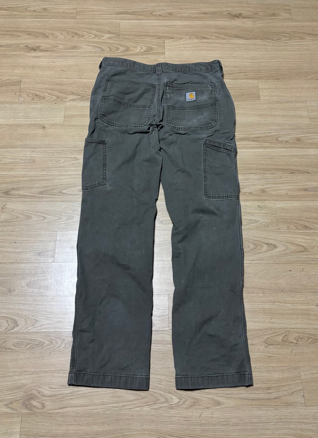 칼하트 더블니 모스그린 릴렉스핏 31x32 빈티지 BN2802-M 상품이미지1