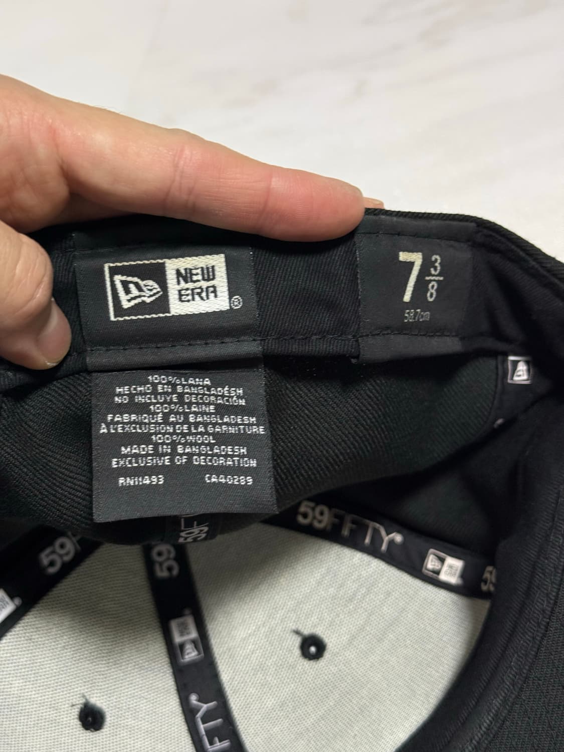 스투시 뉴에라 스냅백 7 3/8 상품이미지4