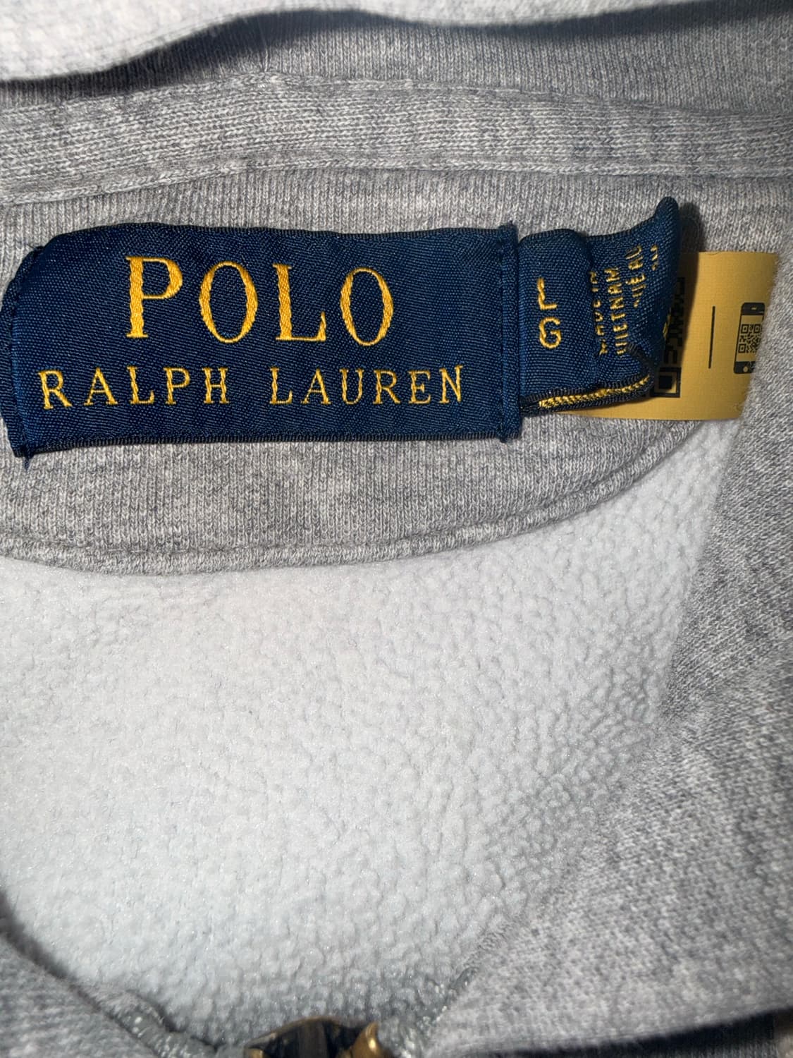 폴로 랄프로렌 빅포니 성조기 후드집업 L 상품이미지3