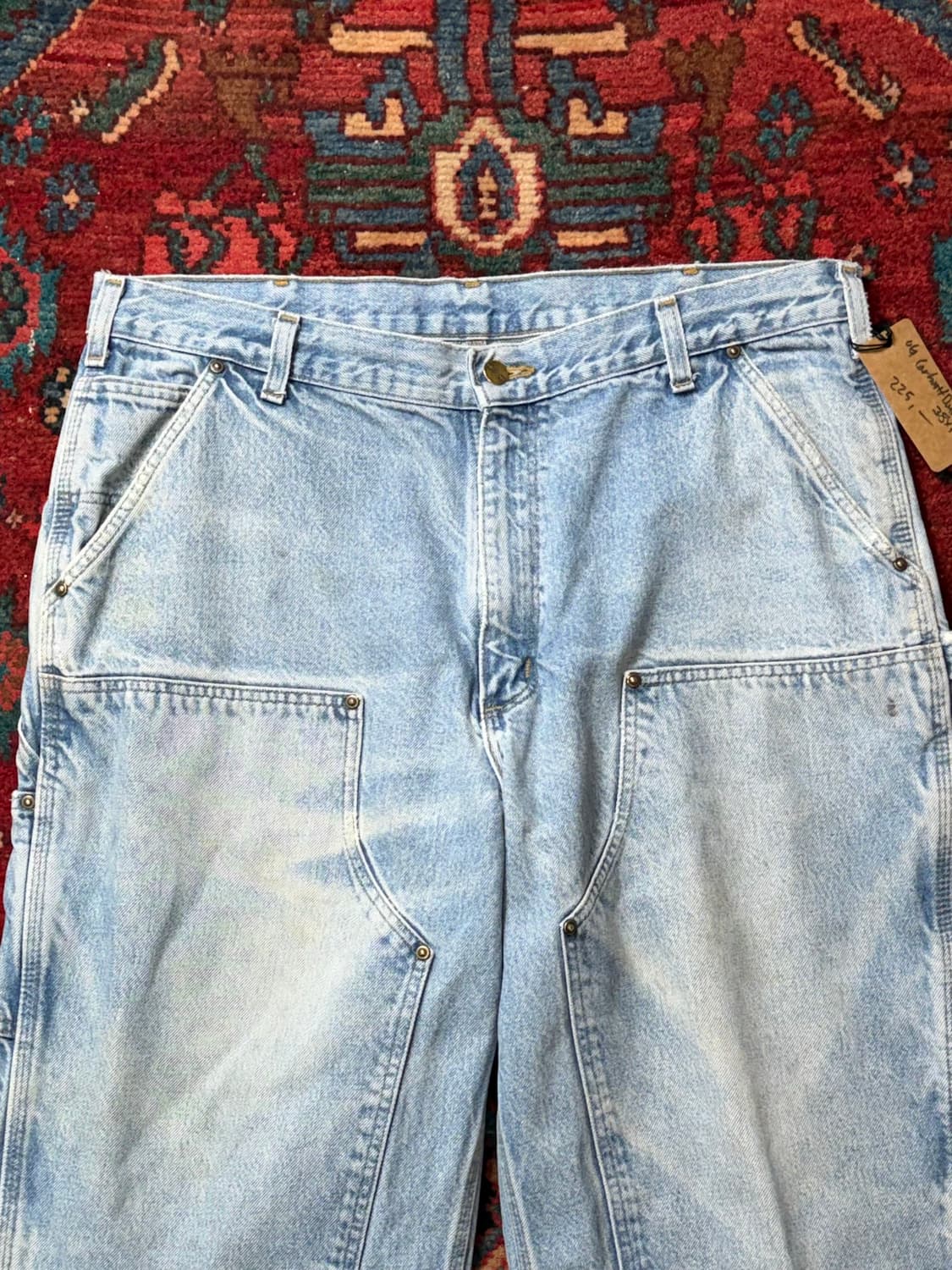 OG 칼하트 데님 더블니 칼하트 B73 썩블니 상품이미지5