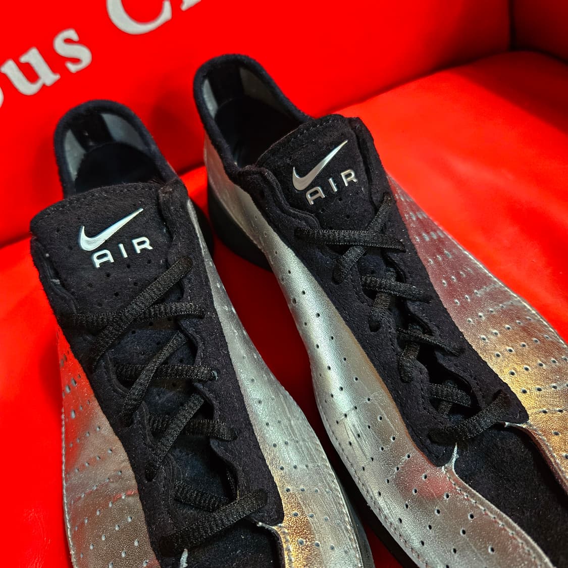 나이키(Nike) 에어 슈퍼플라이 메탈릭 스니커즈 250size 상품이미지5