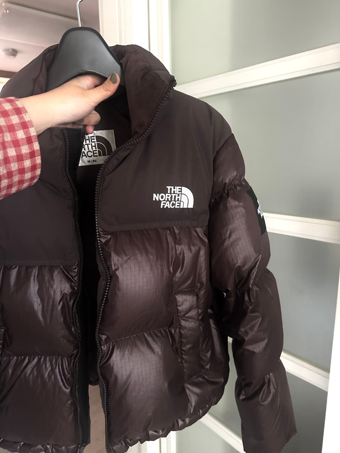 노스페이스 화이트 라벨 노벨티 눕시 RDS 다운 자켓 코코아 브라운 M 상품이미지2