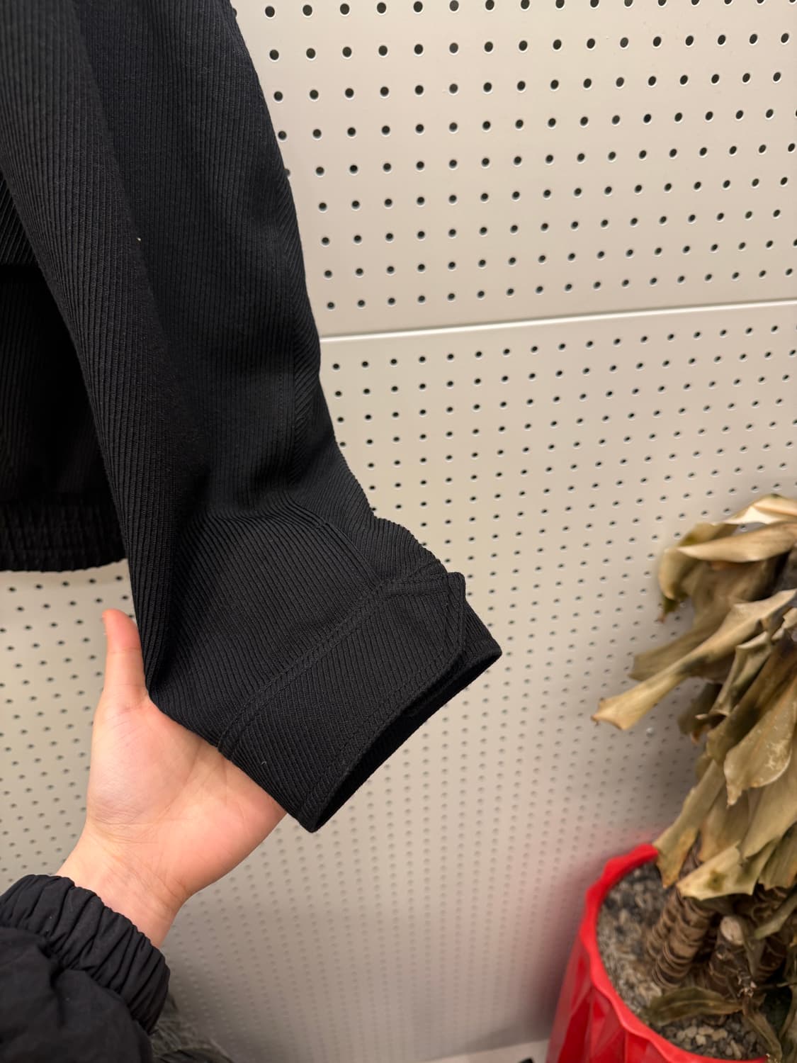 빈티지 골지 블랙 미니멀 자켓 U364 상품이미지3