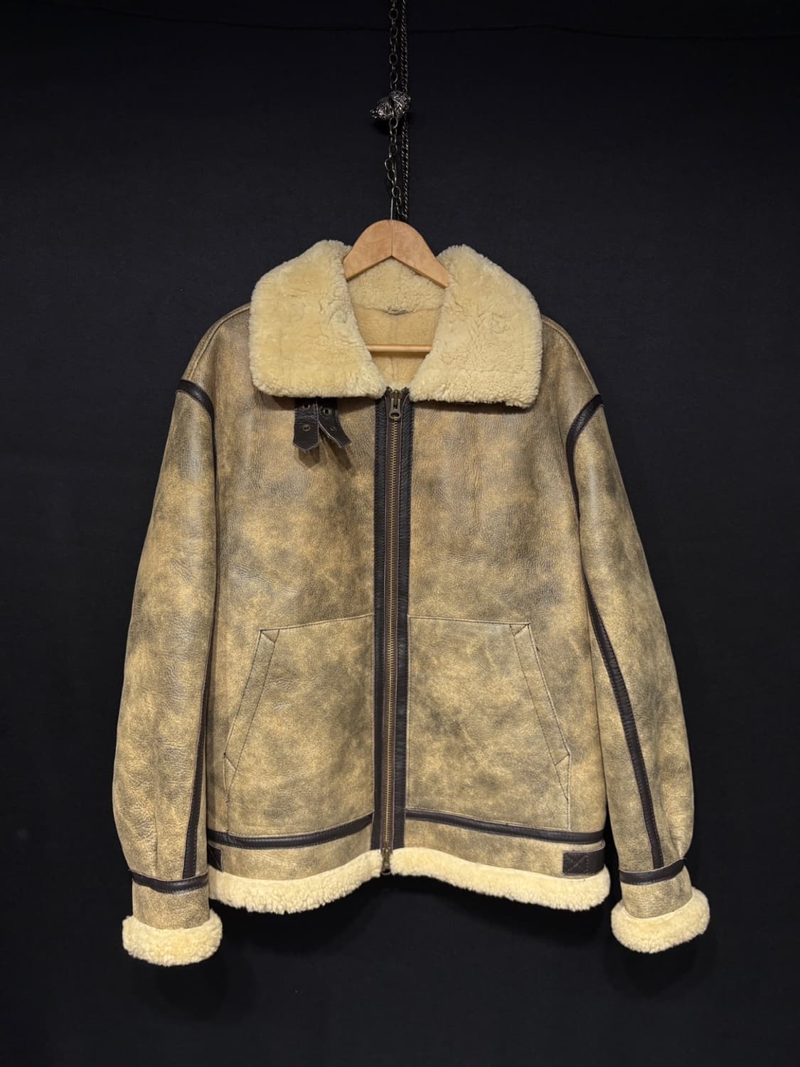 B-3 폭격기 무스탕 자켓  상품이미지1