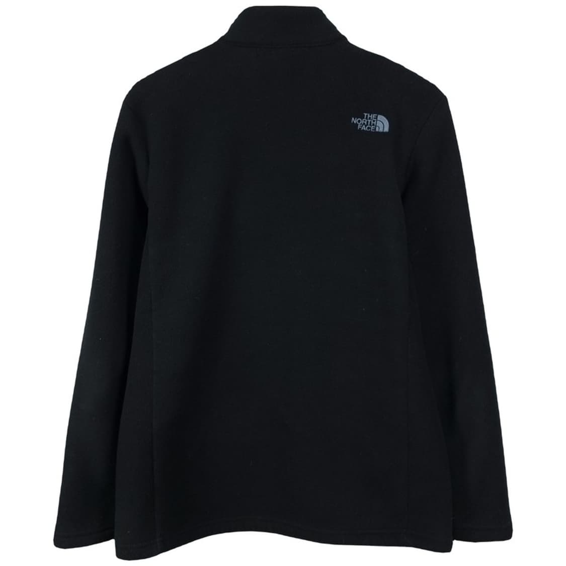 [노스페이스] 로고 자수 플리스 후리스 집업 자켓 블랙 M19666 상품이미지3