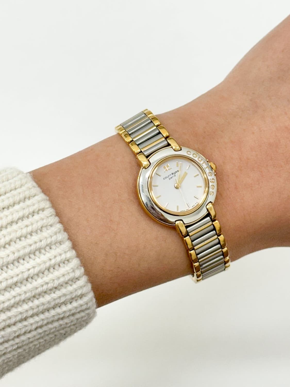 courreges / 꾸레쥬 듀얼컬러 시계 상품이미지10