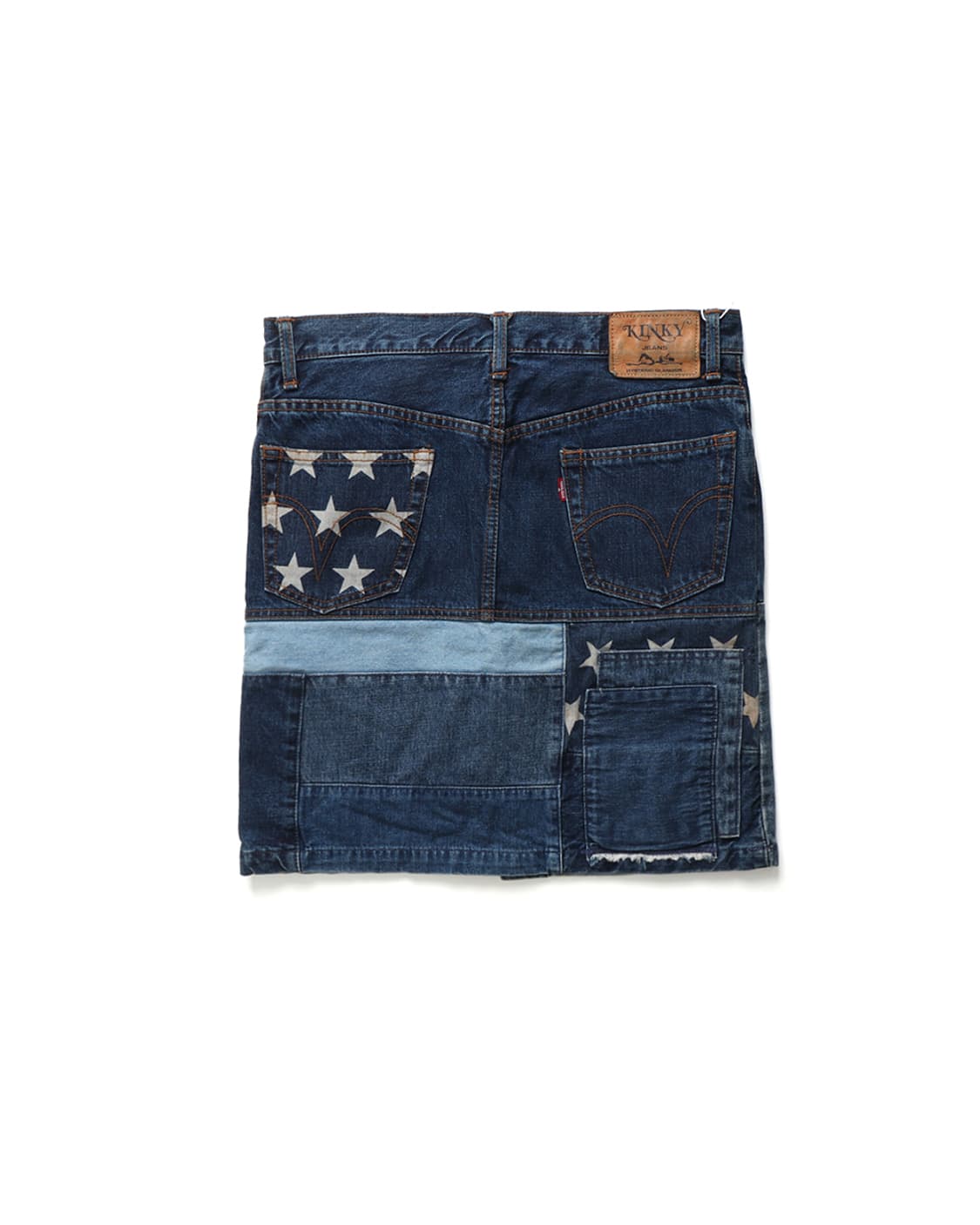 HYSTERIC GLAMOUR KINKY Patchwork Skirt 상품이미지3