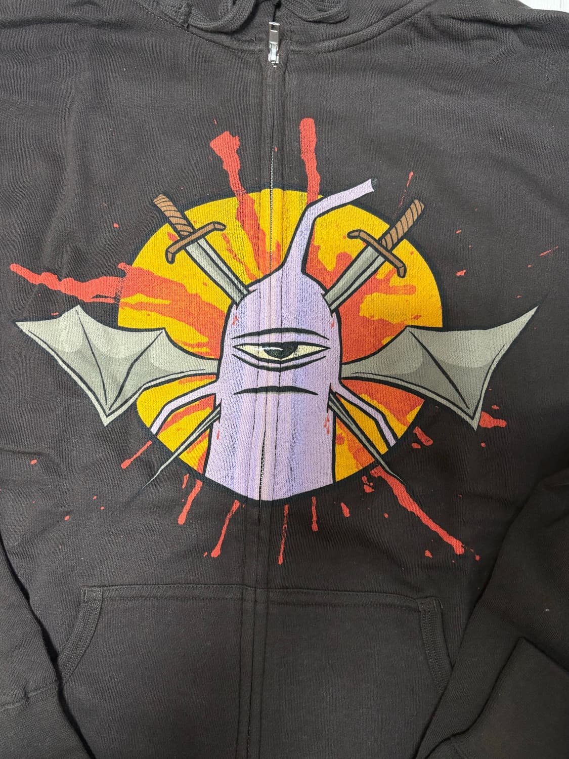 00s TOY MACHINE HOOD ZIP DEADSTOCK M 상품이미지2