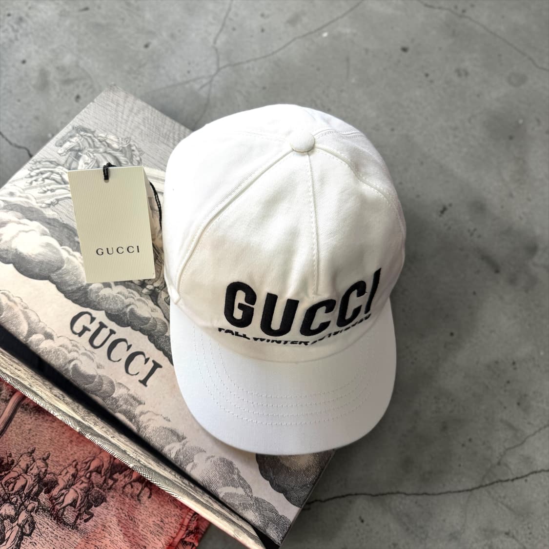 . 구찌 2019-2020FW 로고 자수 베이스볼 캡(새상품) 상품이미지5