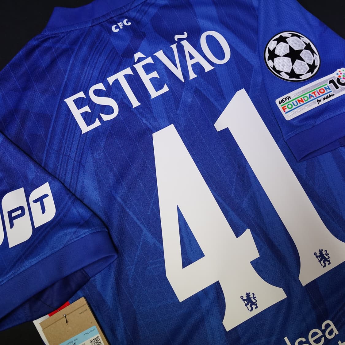 [해외 M] 25/26 첼시 에스테방 홈 챔스 유니폼 상품이미지5