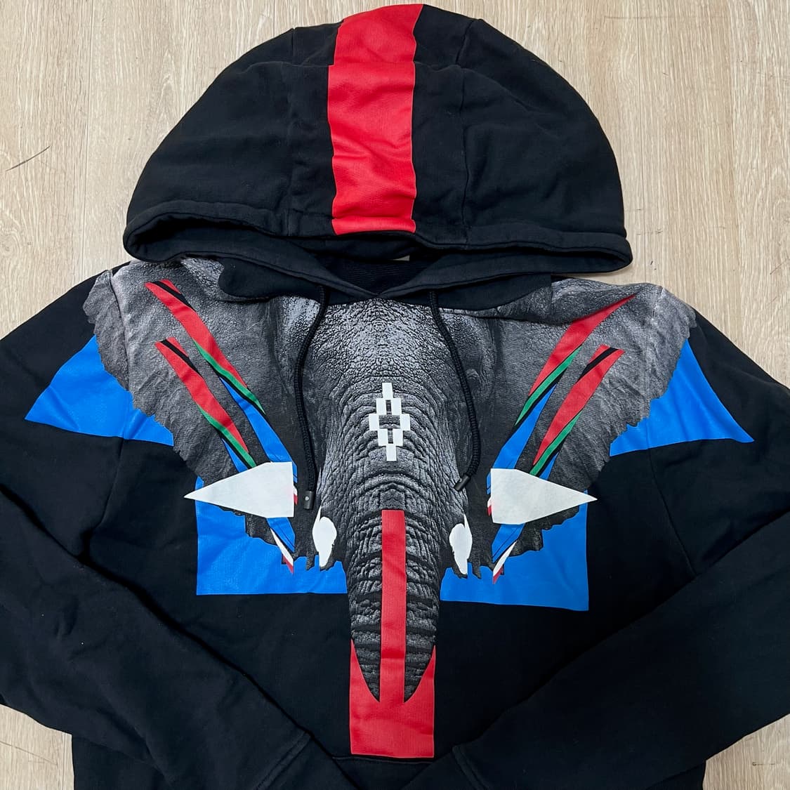 마르셀로 불론 프린팅 후드티 XS  상품이미지2