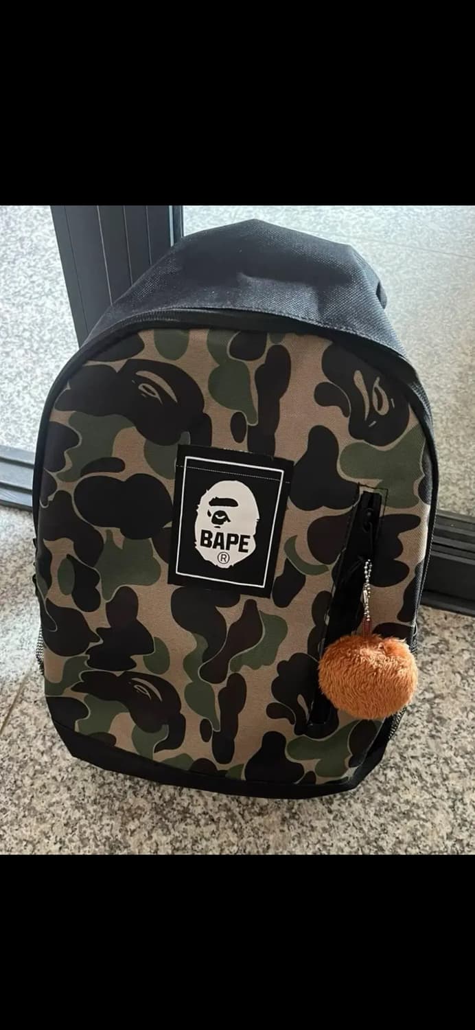 베이프 백팩+키링 세트일본잡지부록 BAPE 베이프 배낭 가방 상품이미지4