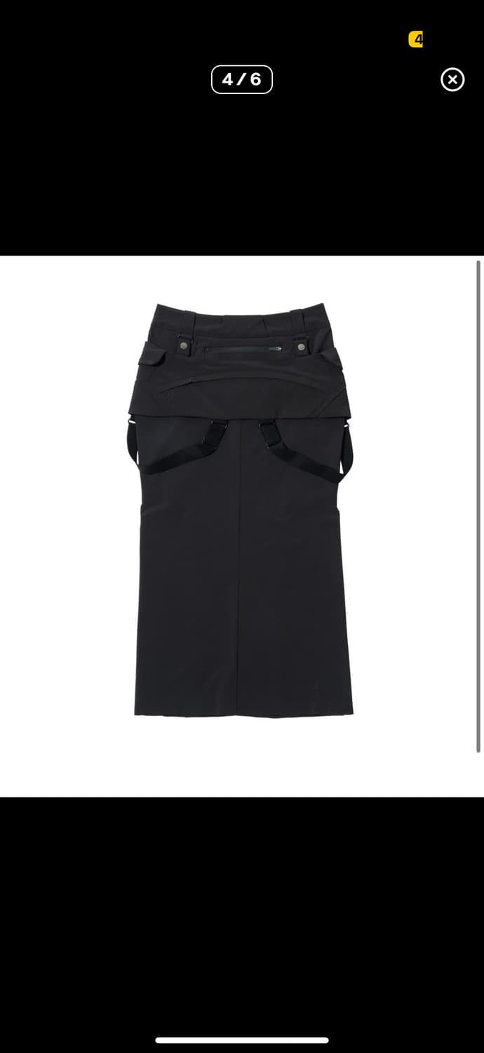 혜인서 카고 스커트 블랙 상품이미지2