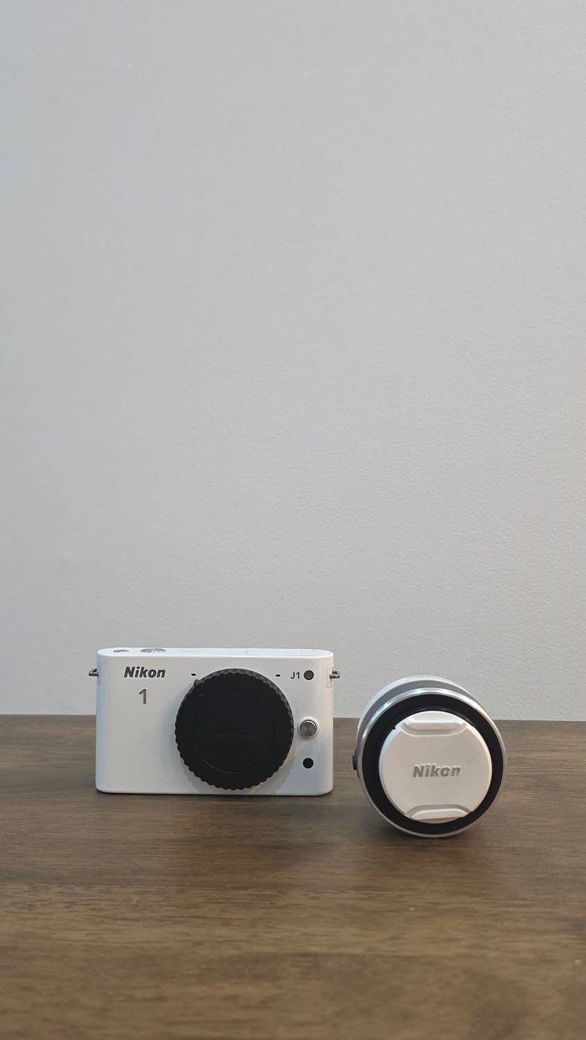 민트급) Nikon j1 white 빈티지 콤팩트 카메라 작례 O 상품이미지3