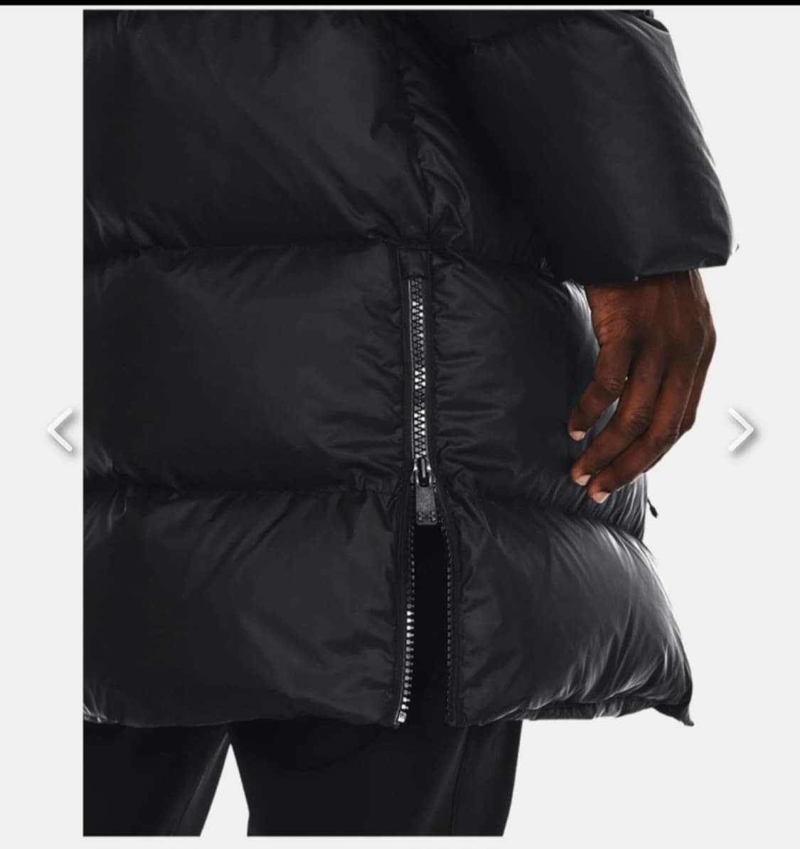 언더아머 스톰 아머 다운 푸퍼 파카 하프 패딩 XXL 상품이미지3