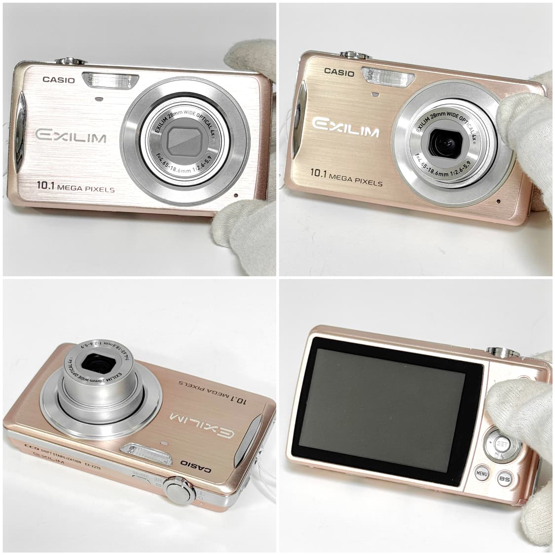 카시오 엑슬림 Z270 로즈골드 빈티지디카 상품이미지5