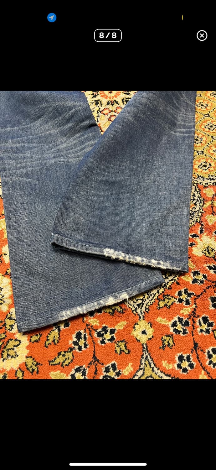 [30] 디젤 자탄 플레어 부츠컷 데님 팬츠 상품이미지7