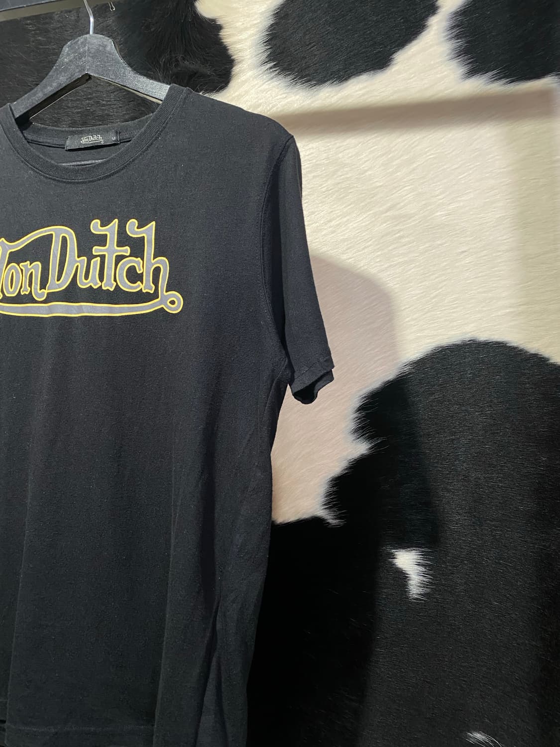 Von Dutch 골드 로고 레터링 반팔티셔츠 상품이미지3