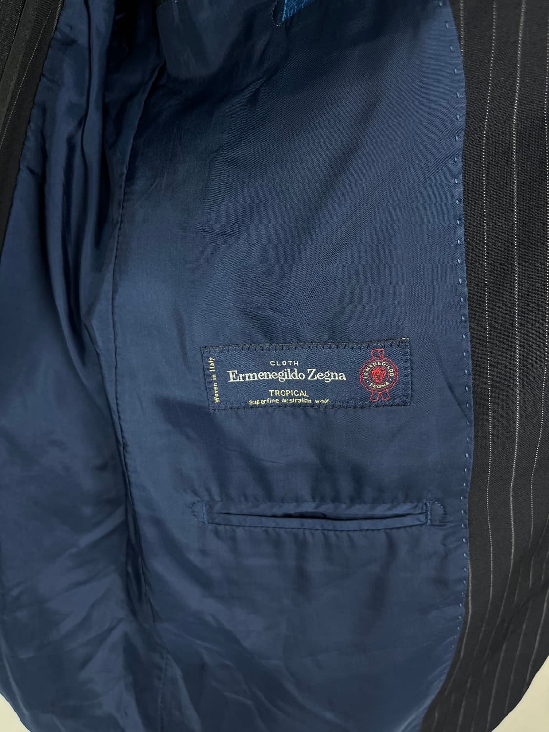 Ermeneglido Zegna 스트라이프 블레이저 상품이미지6