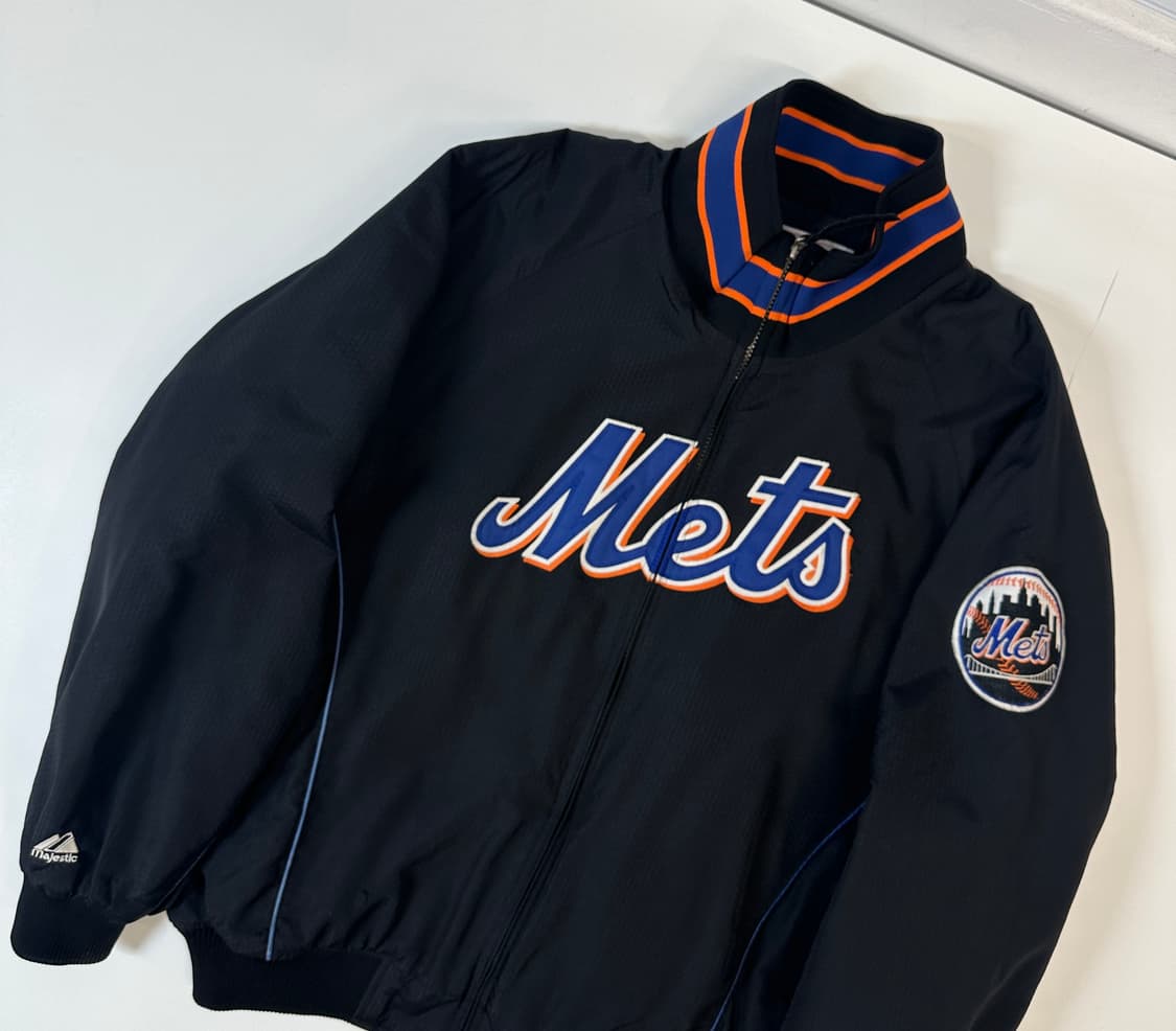 마제스틱 뉴욕 메츠 베이스볼 블루종 상품이미지1