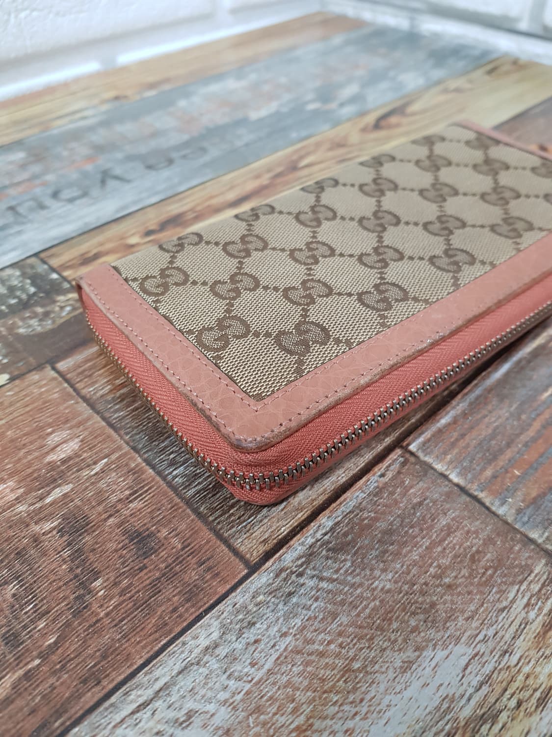 [정품] 구찌 뱀부테슬 GG로고 장지갑 상품이미지4