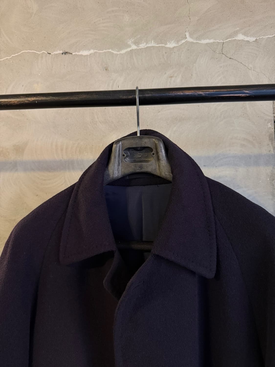 크롬비 카멜헤어 울 래글런 코트 100 상품이미지3