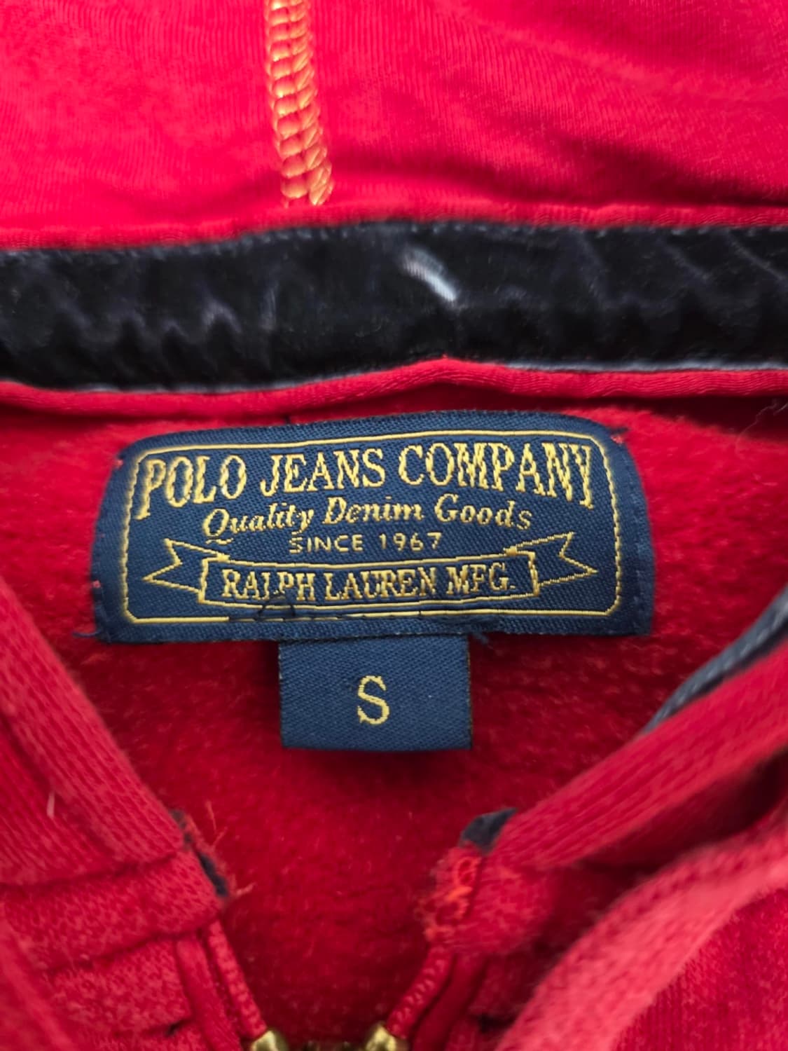 폴로진스 엘보우 패치 후드집업 S 상품이미지4