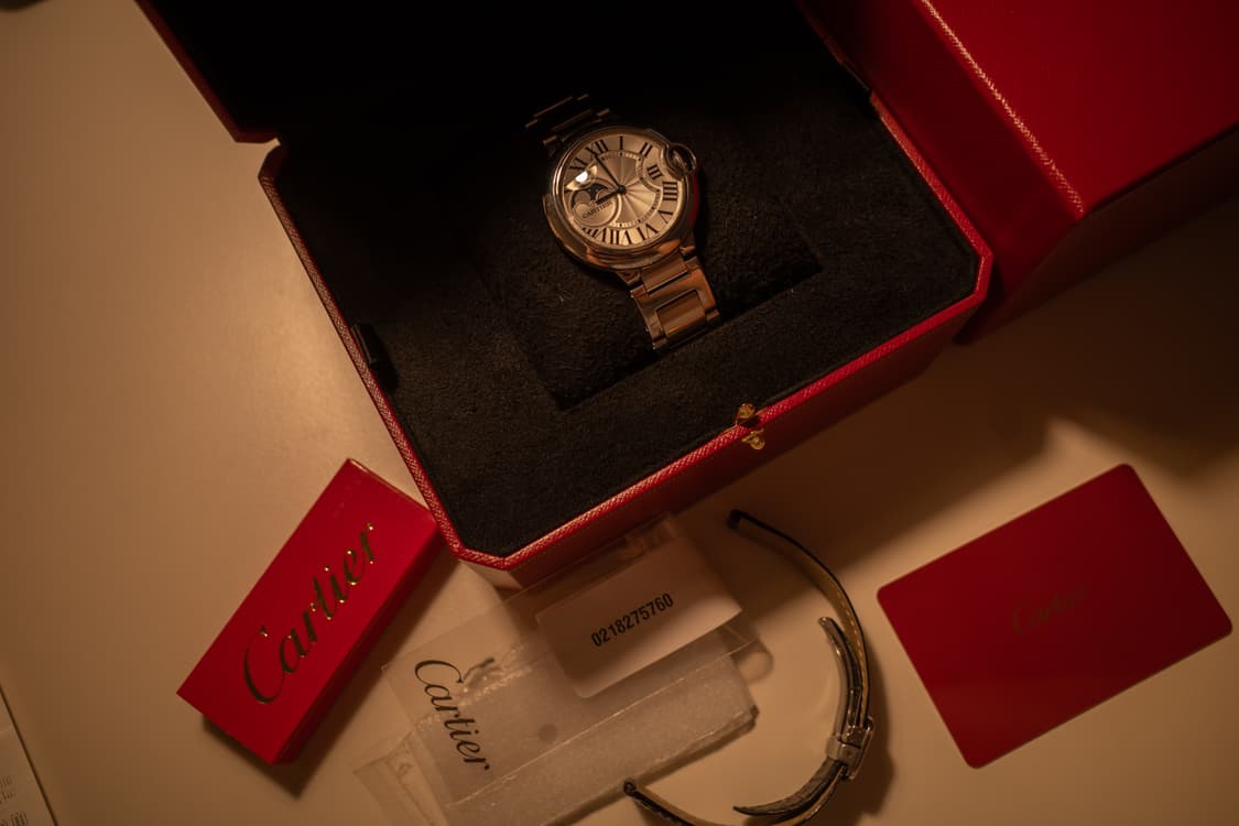 까르띠에 발롱블루 문페이즈 37mm 상품이미지1