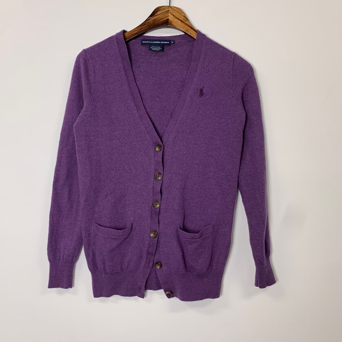 폴로 랄프로렌 포니 브이넥 니트 가디건 상품이미지2