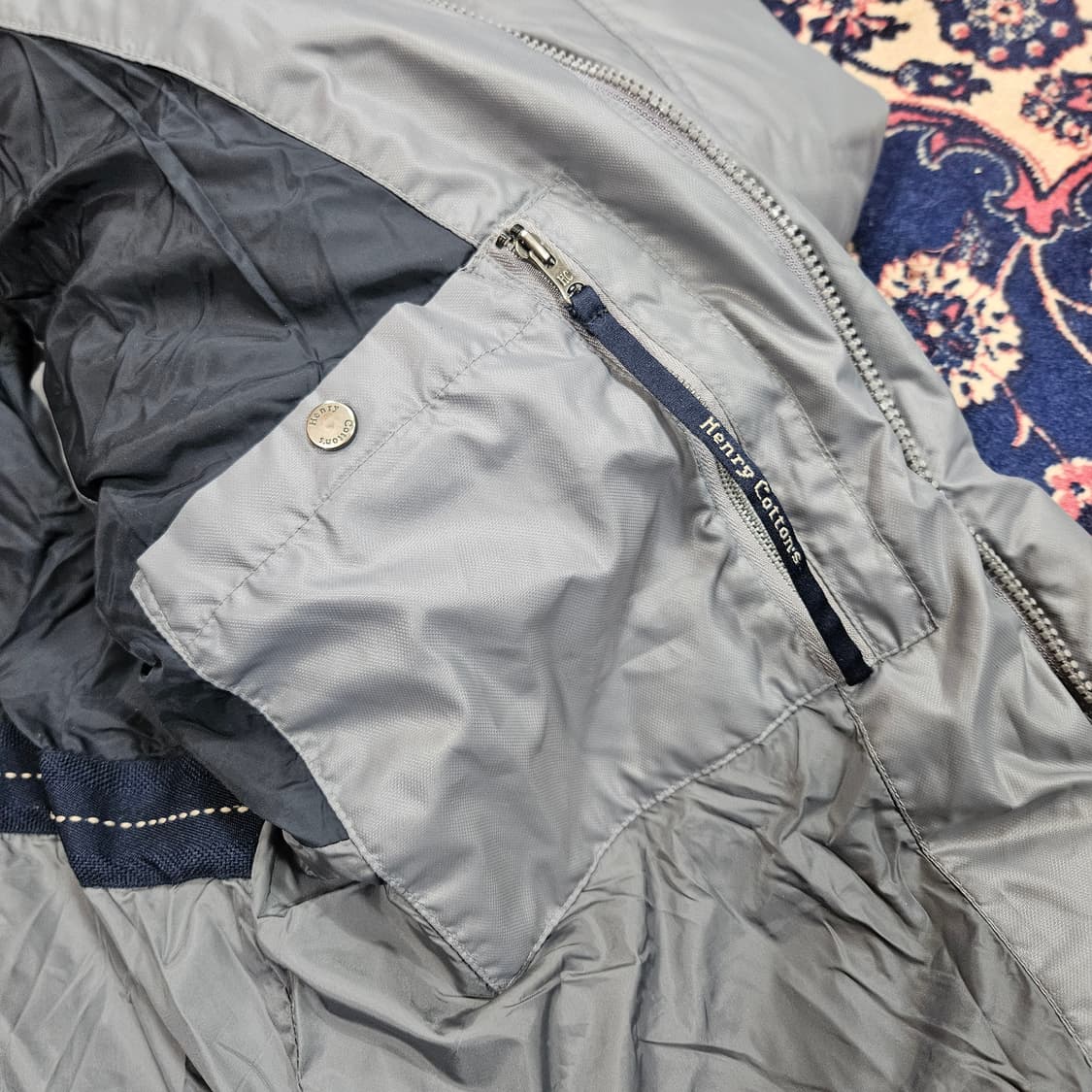 핸리코튼 덕다운 비즈니스 캐주얼 패딩 점퍼 100 size 상품이미지8
