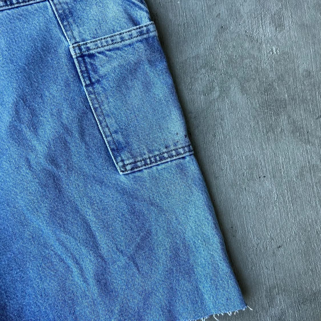 🇧🇷 빈티지 칼하트 더블니 데님 카펜터 쇼츠 상품이미지7