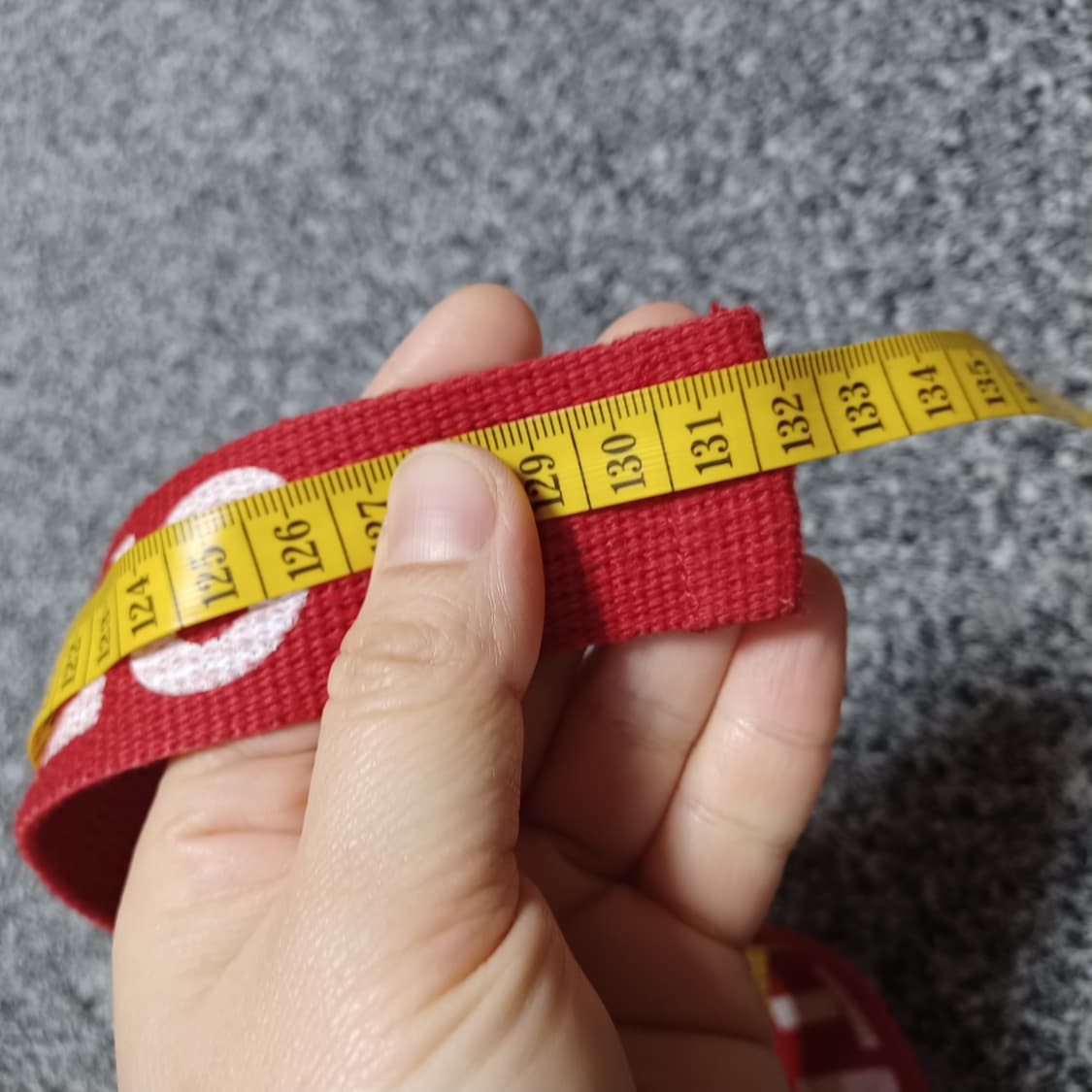 오프화이트  OFF-WHITE 레드 벨트  상품이미지3