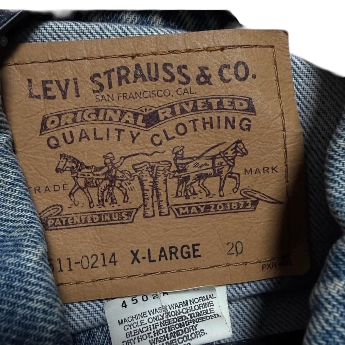 리바이스 청자켓 상품이미지2