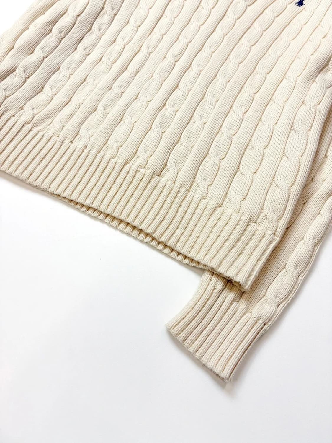 폴로 랄프로렌 QR 꽈배기 코튼 니트 PN5193 상품이미지5