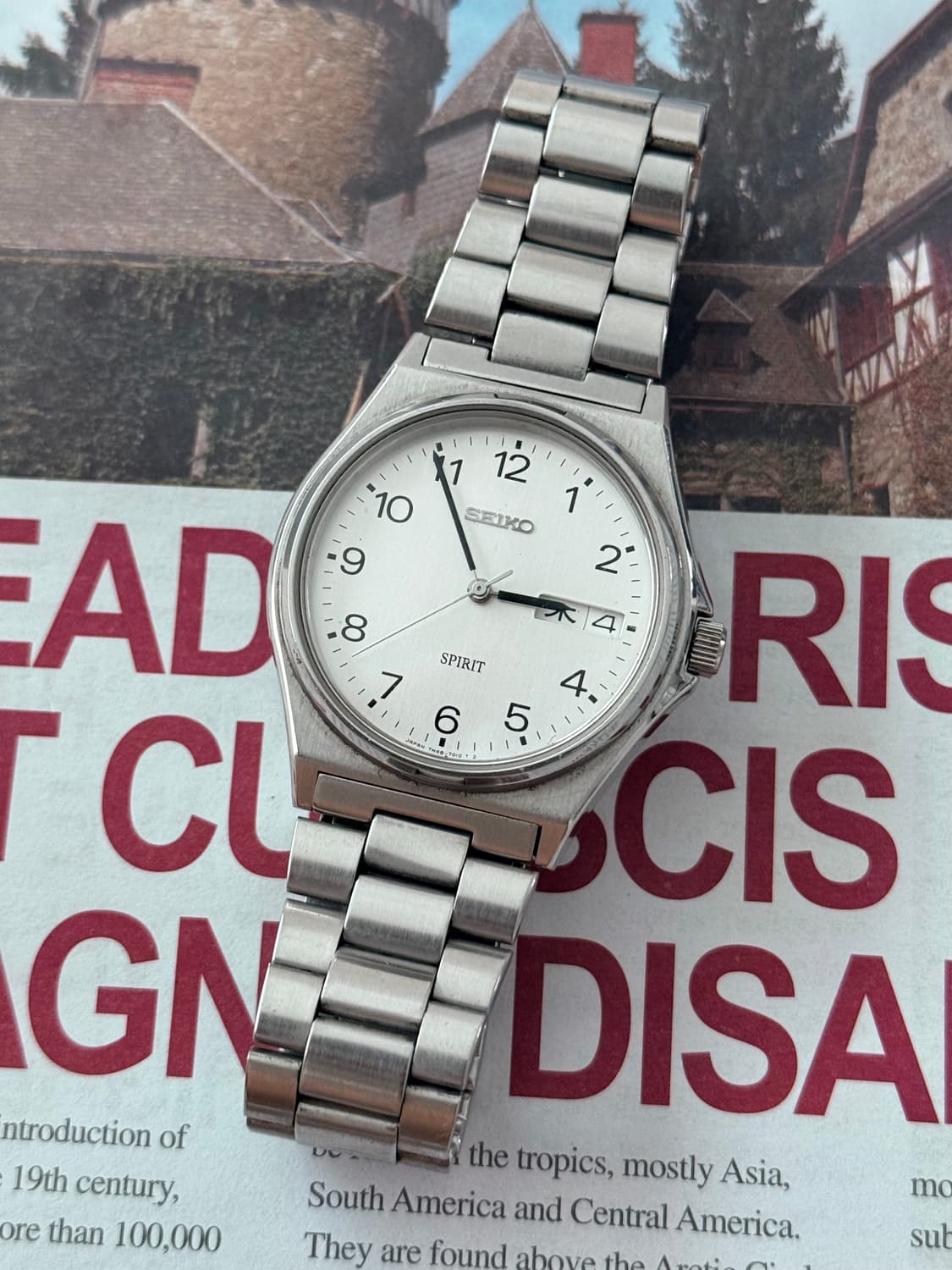 Seiko 세이코 쿼츠 SPRIT 데이 데이트 상품이미지1