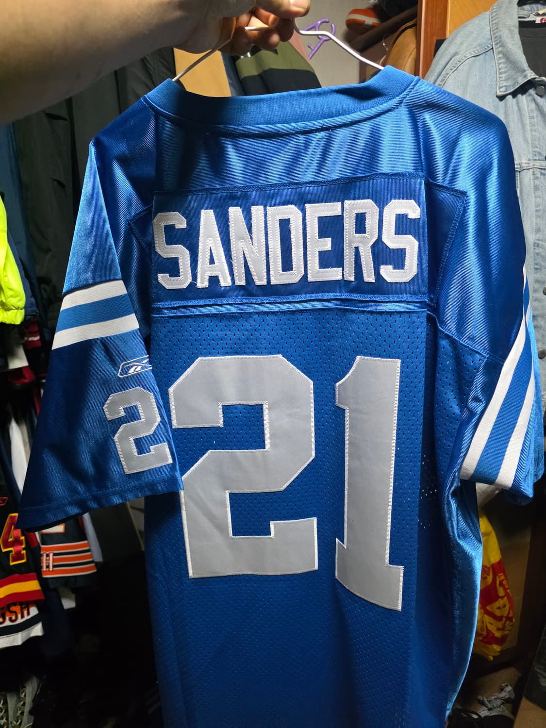 리복 NFL 디트로이트 라이온스 21번 져지 54사이즈 상품이미지3