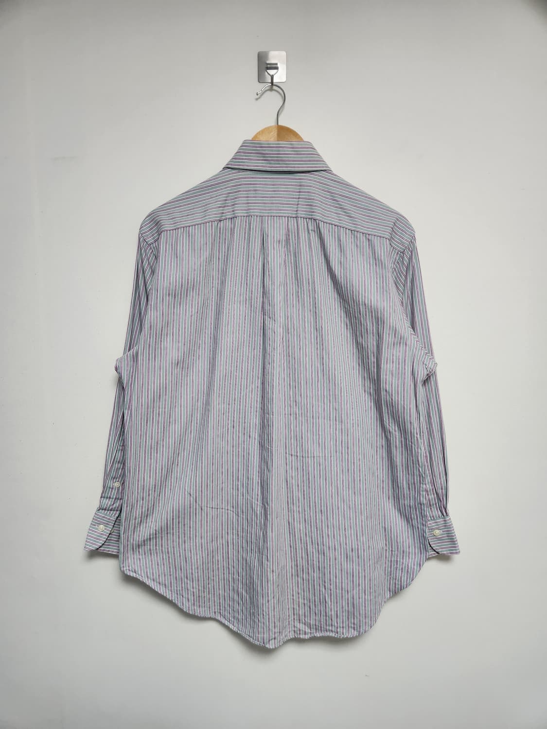 폴로Polo 스트라이프 코튼 셔츠 L - S175 상품이미지2