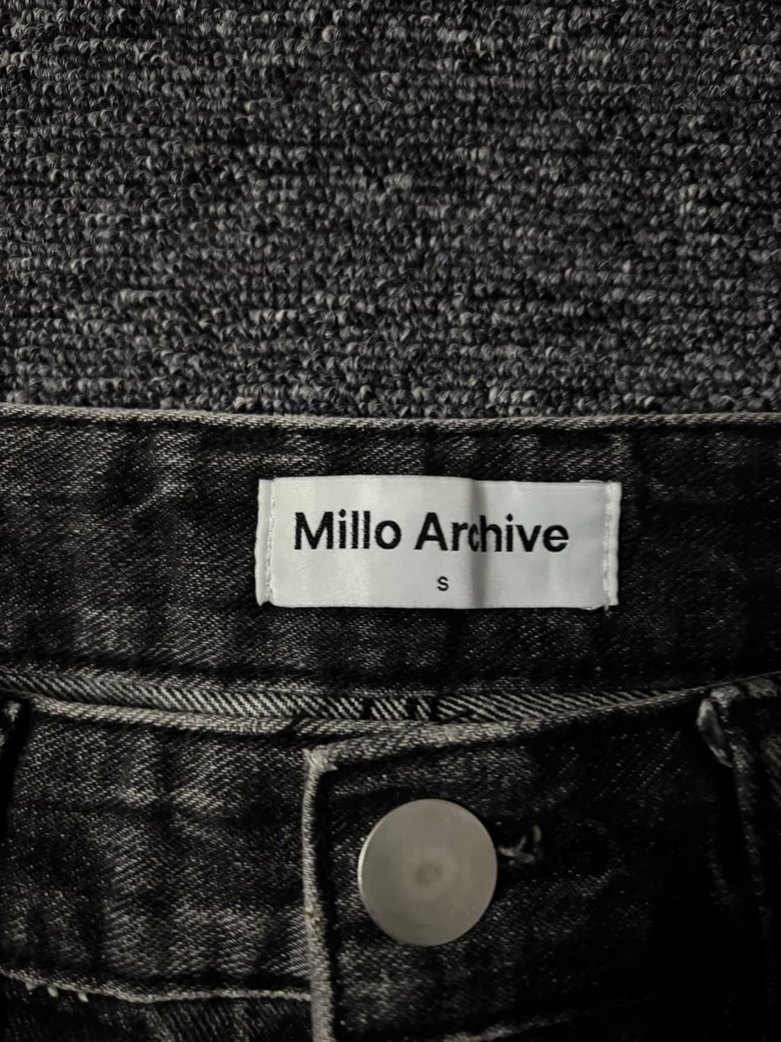 밀로아카이브 데님 버뮤다 S 상품이미지3