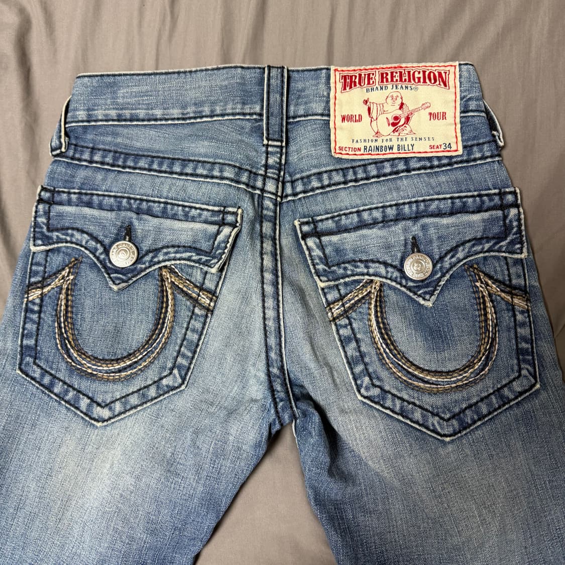 [28]트루릴리젼 레인보우빌리 청바지 상품이미지5