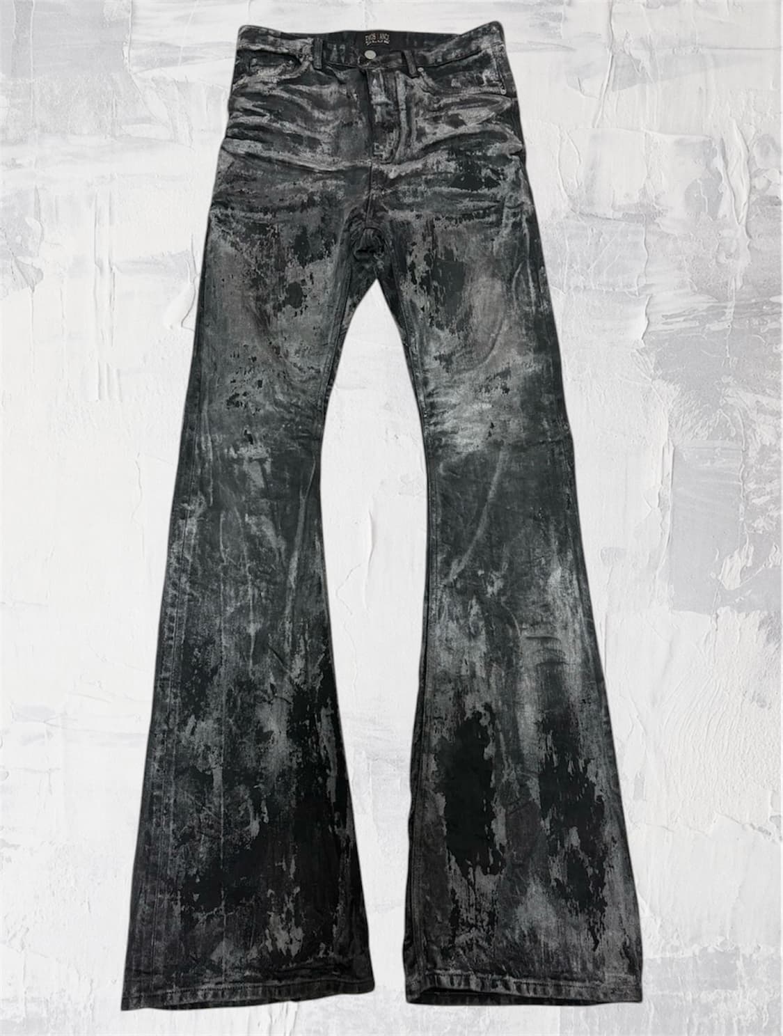 에모스탠스클럽 펜타그램 코팅 배기 플레어진 1 상품이미지2