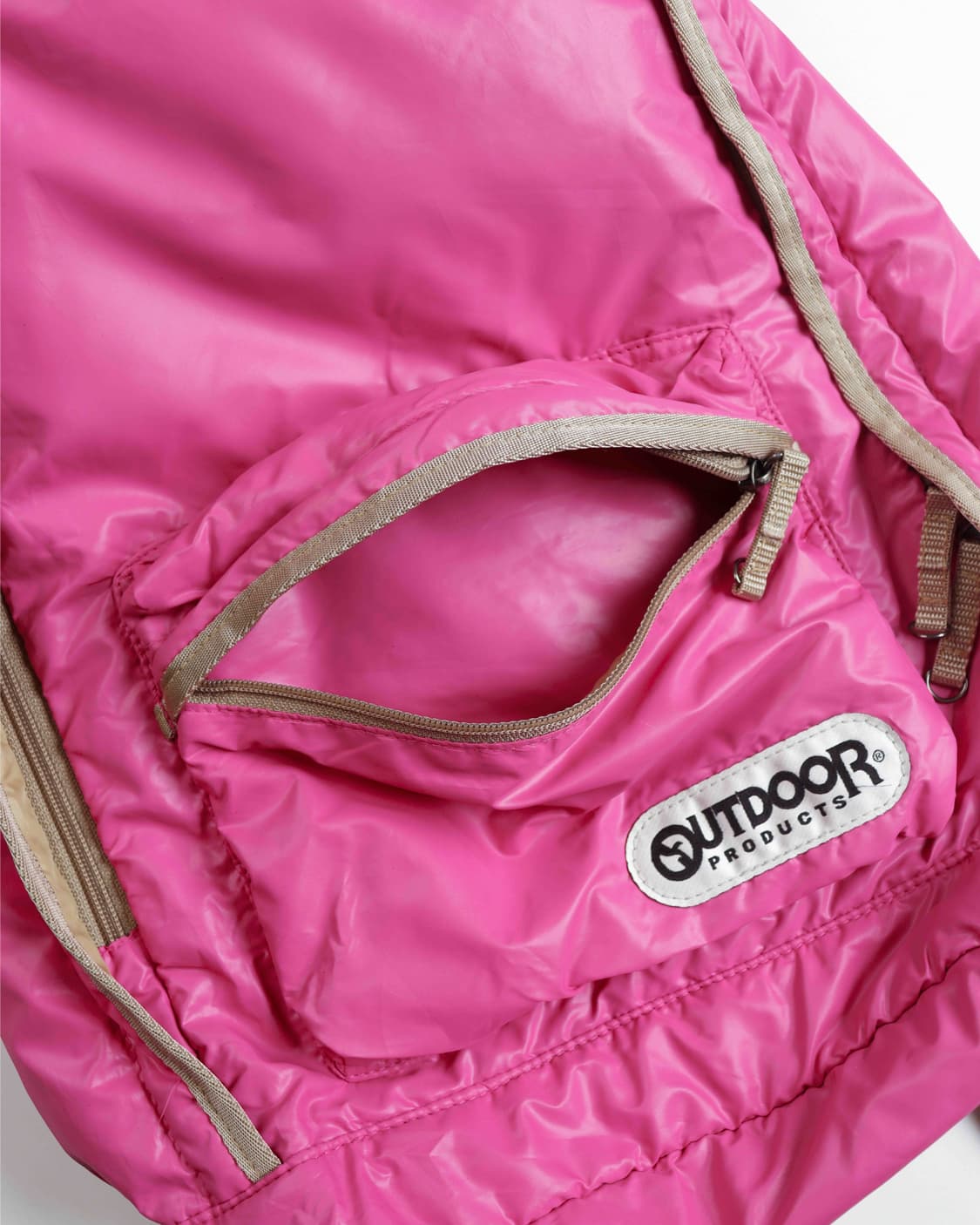 [OUTDOOR] 핑크 나일론 패디드 백팩 상품이미지7