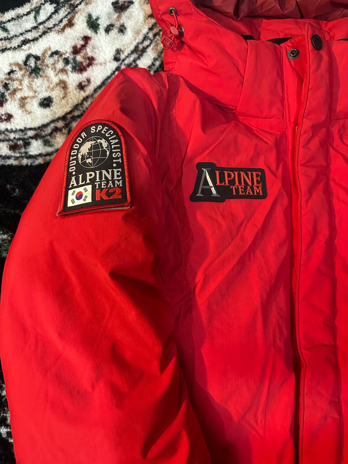 K2 알파인팀 헤비 구스다운 800필 롱패딩 상품이미지2