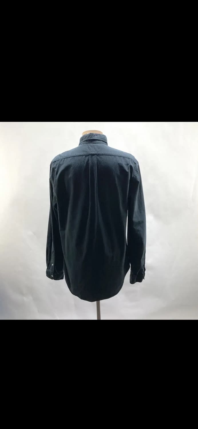 랄프로렌 남성솔리드셔츠 남방 블랙 L 상품이미지3