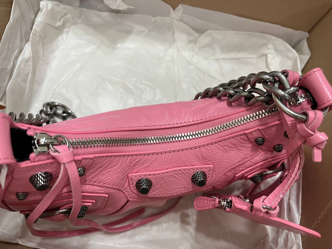 [새상품] 발렌시아가 르 카골 XS 핑크 숄더 크로스 가능 상품이미지2